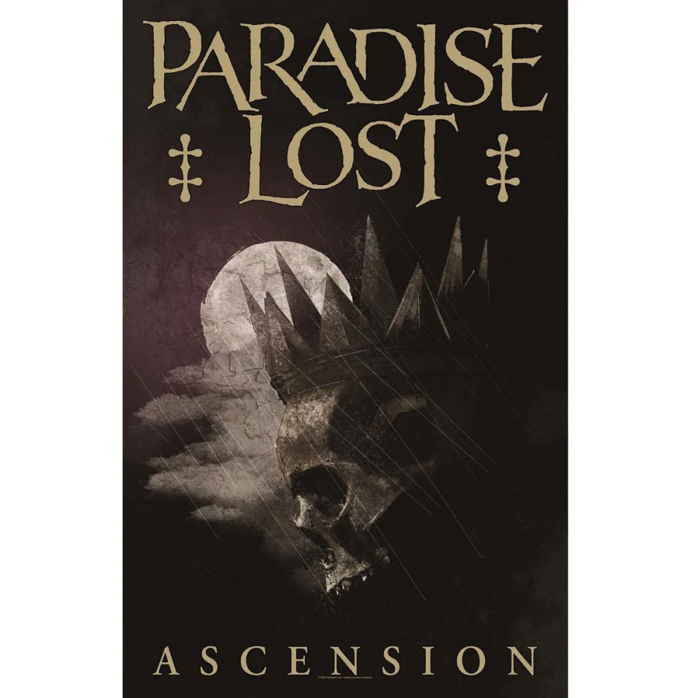 Paradise Lost - Ascension Textile Poster - Noir